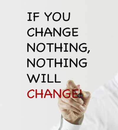 change nothing