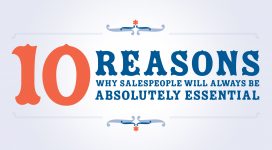 10 Reasons Why Salespeople Will Always Be Absolutely Essential: The Printable Poster