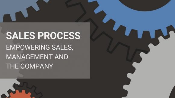 Sales process empowering sales, management and the company