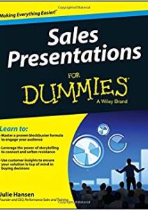 Sales Presentations For Dummies Cover