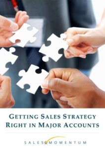 Getting Sales Strategy Right in Major Accounts Cover
