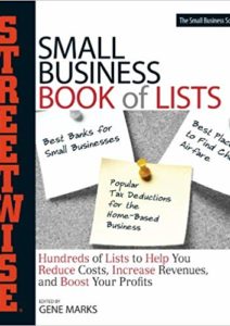 Streetwise Small Business Book Of Lists: Hundreds of Lists to Help You Reduce Costs, Increase Revenues, and Boost Your Profits (Streetwise Series) Cover