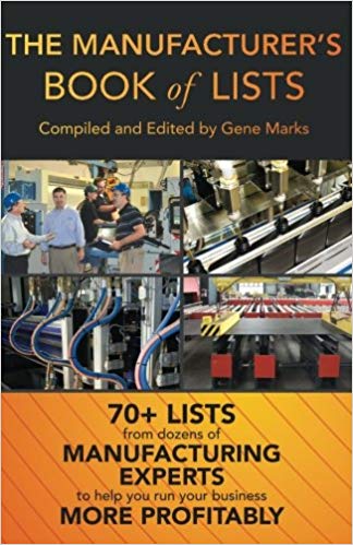 The Manufacturer’s Book Of Lists Cover