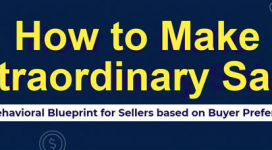 How to Make Extraordinary Sales