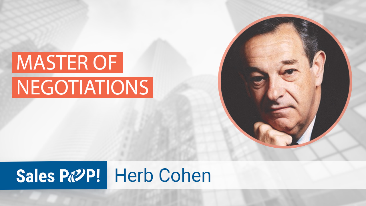 Master of Negotiations by Herb Cohen SalesPOP!