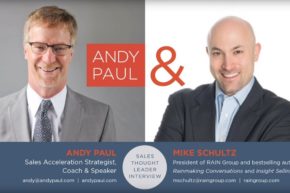 Selling More and Doing It Faster: Andy Paul Talks to Mike Schultz