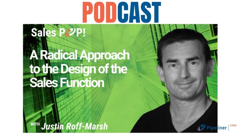🎧 A Radical Approach to the Design of the Sales Function