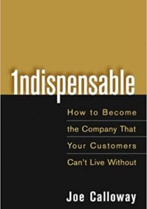 Indispensable: How To Become The Company That Your Customers Can’t Live Without Cover