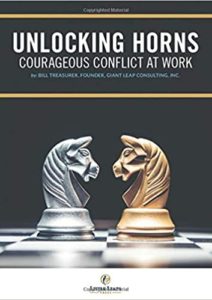 Unlocking Horns: Courageous Conflict at Work Cover