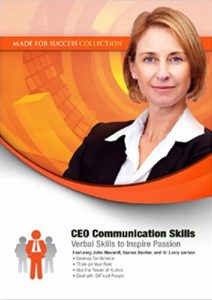 CEO Communication Skills: Verbal Skills to Inspire Passion (Made for Success Collection) Cover