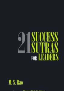 21 Success Sutras for Leaders Cover