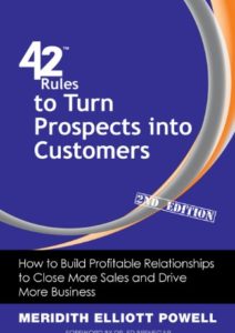 42 Rules to Turn Prospects into Customers (2nd Edition) Cover