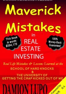 Maverick Mistakes in Real Estate Investing Cover