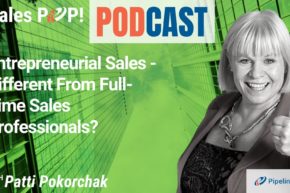 🎧 Entrepreneurial Sales – Different From Full-Time Sales Professionals?