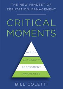 Critical Moments: The New Mindset of Reputation Management Cover