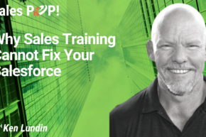 Why Sales Training Cannot Fix Your Salesforce (video)