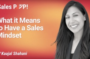 What it Means to Have a Sales Mindset (video)