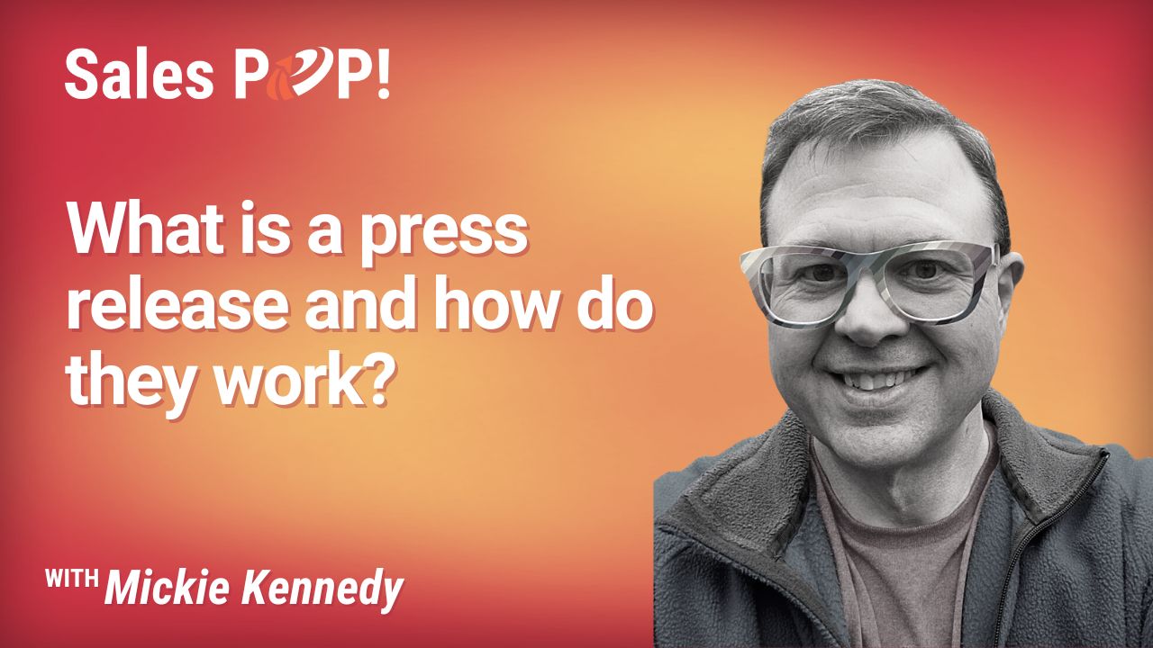 What Is A Press Release And How Do They Work video By Mickie Kennedy 