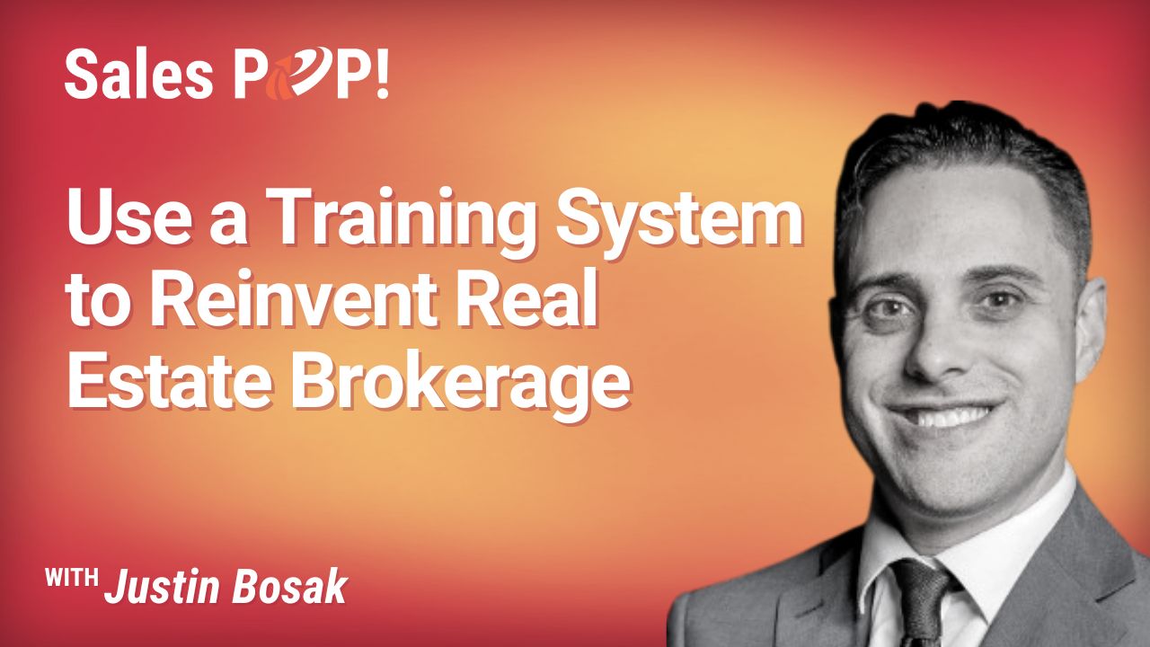 Use a Training System to Reinvent Real Estate Brokerage (video) by
