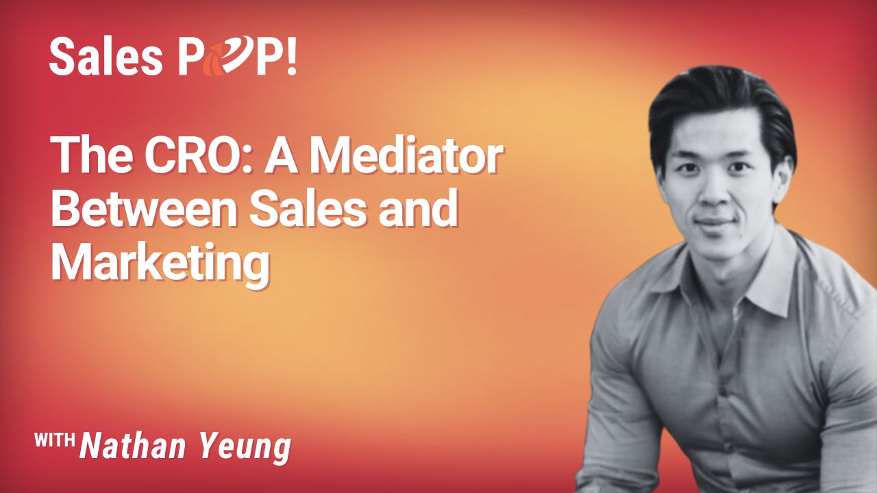 The CRO: A Mediator Between Sales and Marketing (video) by Nathan Yeung ...