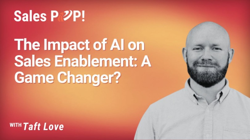 The Impact of AI on Sales Enablement: A Game Changer? (video)