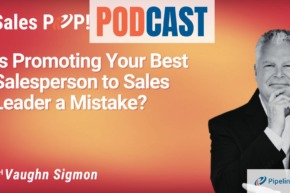 🎧  Is Promoting Your Best Salesperson to Sales Leader a Mistake?