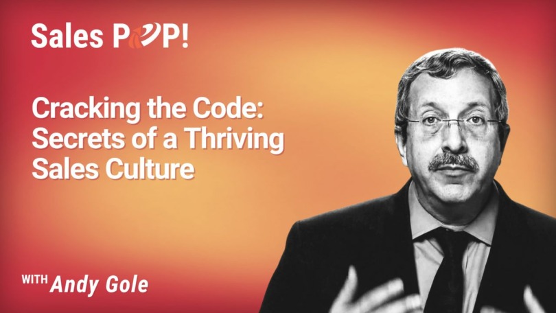 Cracking the Code: Secrets of a Thriving Sales Culture (video)