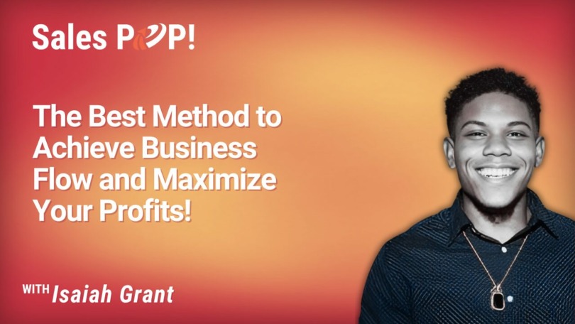 The Best Method to Achieve Business Flow and Maximize Your Profits! (video)