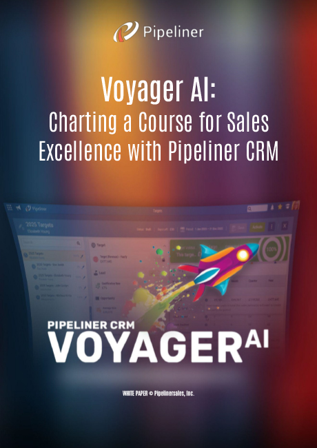 Pipeliner CRM Voyager AI whitepaper cover