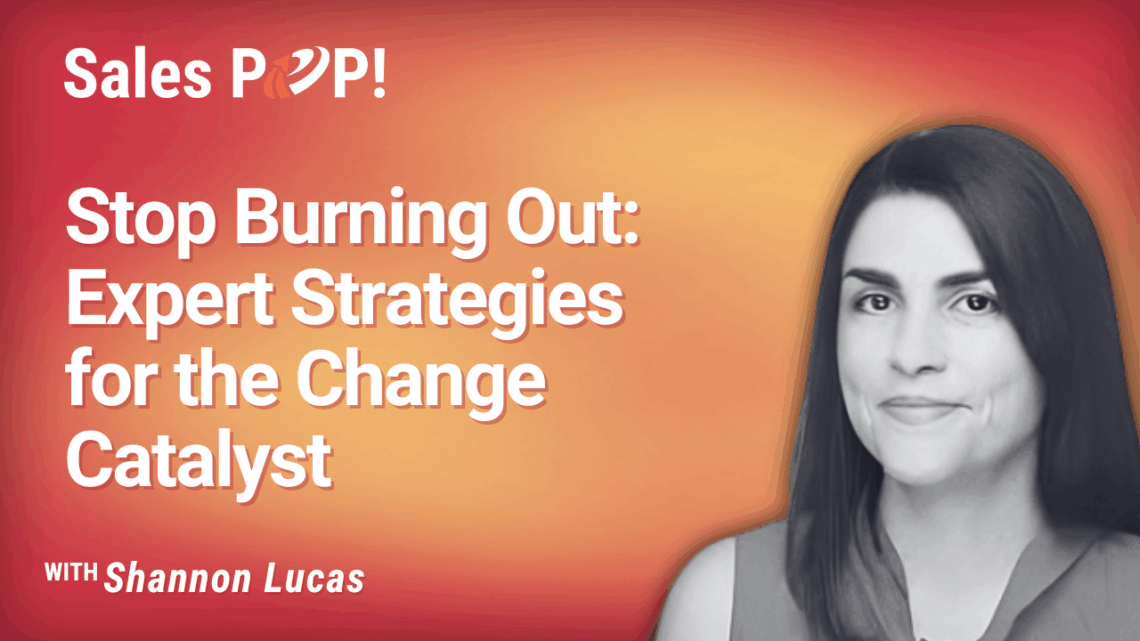 How Catalysts Can Drive Transformation Without Hitting Burnout (video)