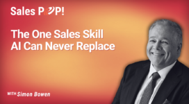 Thinking Is the New Competitive Advantage in Sales and Leadership (video)