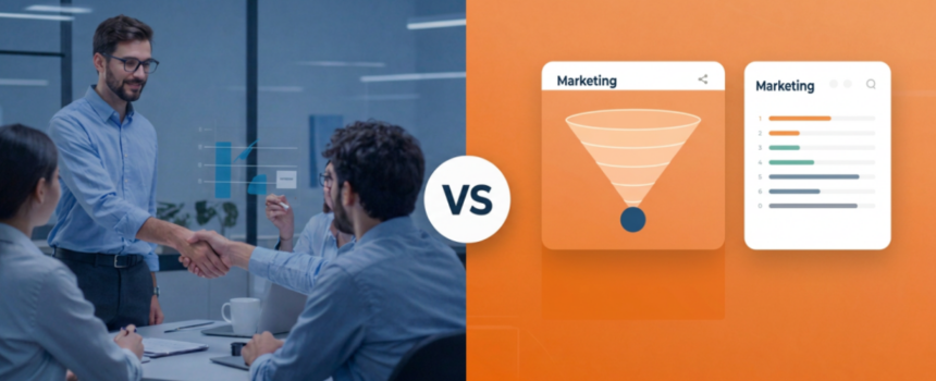 Sales-First vs Marketing-First CRM: Which Wins for B2B Pipeline?