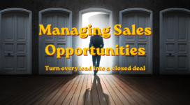 How to Manage Sales Opportunities